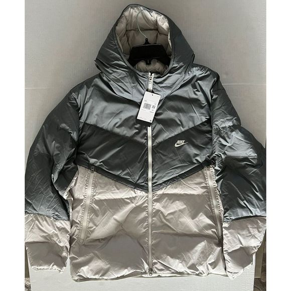 Nike Men's Sportswear Storm-Fit Windrunner Grey DD6795-077 Hooded Jacket XXL - Picture 4 of 12